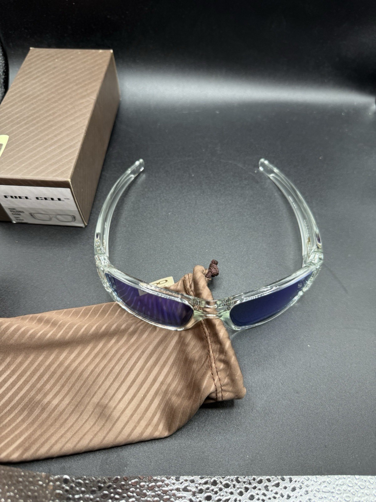 Oakley Fuel Cell Polished Clear/Violet Iridium Lenses oo9096-04