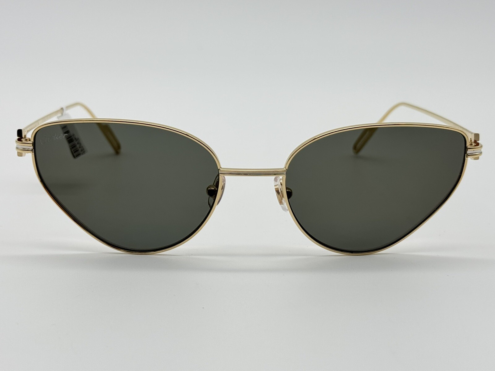 PREMIERE C DE CARTIER CAT-EYE SHAPE SUNGLASSES CT0155S NEW 100% GENUINE RP $1425