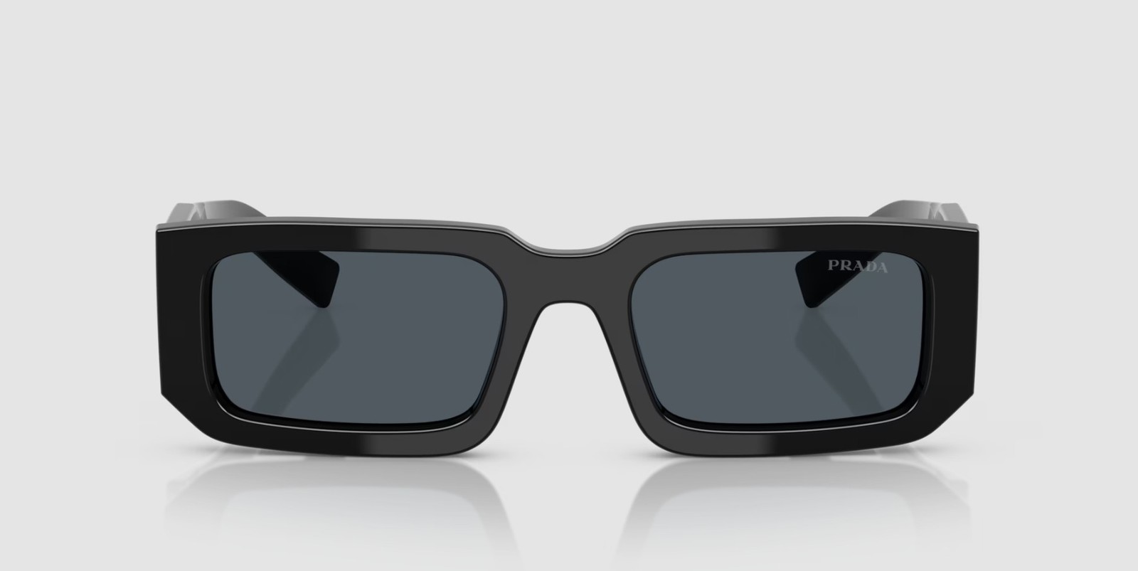 PRADA PR 06YS 16K2K1 Black Dark Grey 53 mm Men’s Sunglasses
