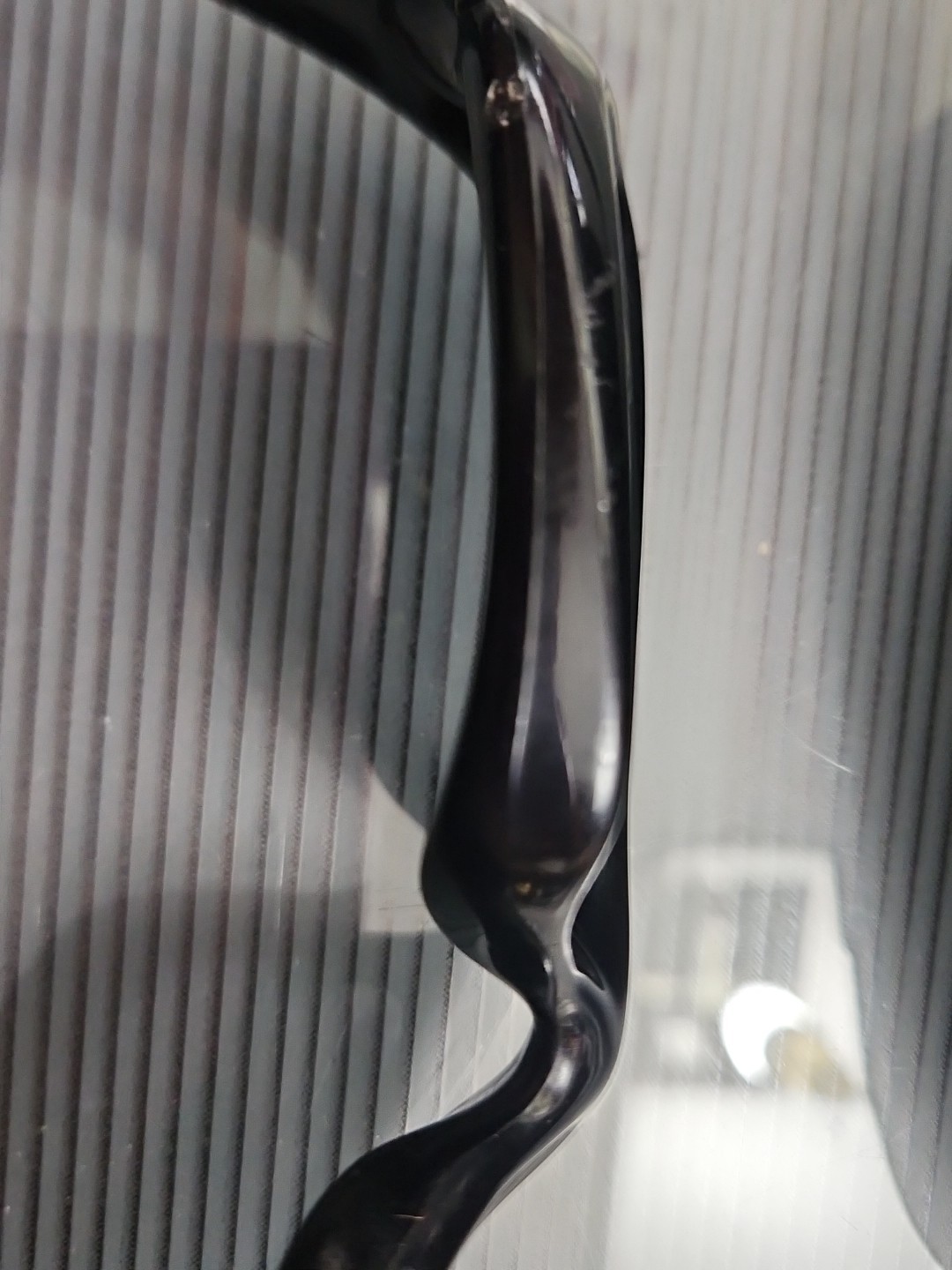 Oakley Fatcat Polished Black Vintage Sunglasses Made In USA with Case Fat Cat
