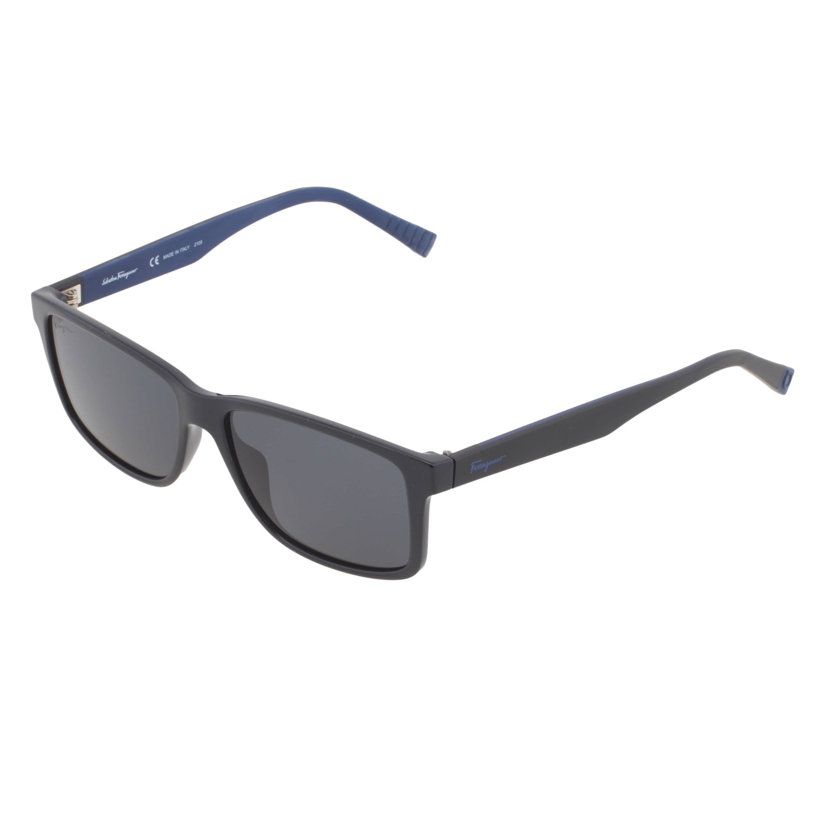 Salvatore Ferragamo Dark Grey Rectangular Men’s Sunglasses SF938S 962 57