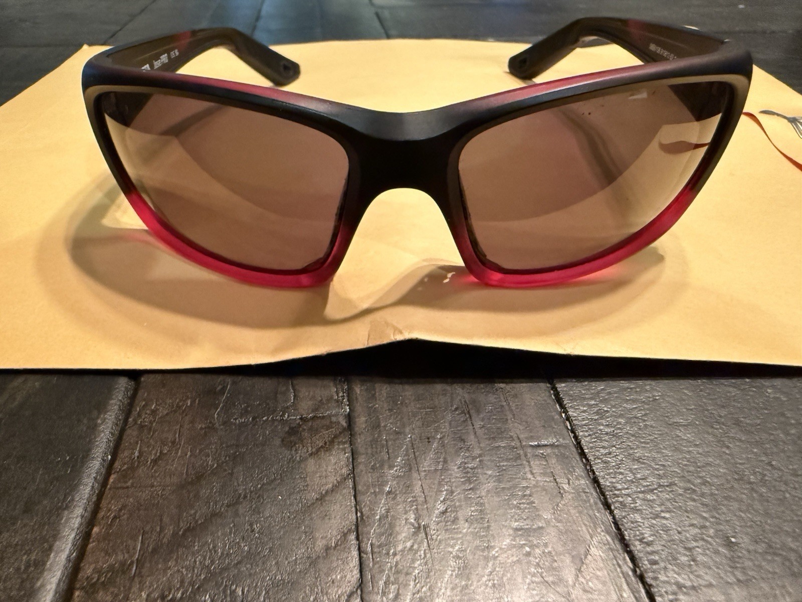 Costa Del Mar Jose Pro Sunglasses with Red Sky Frame & Gray Polarized Lenses