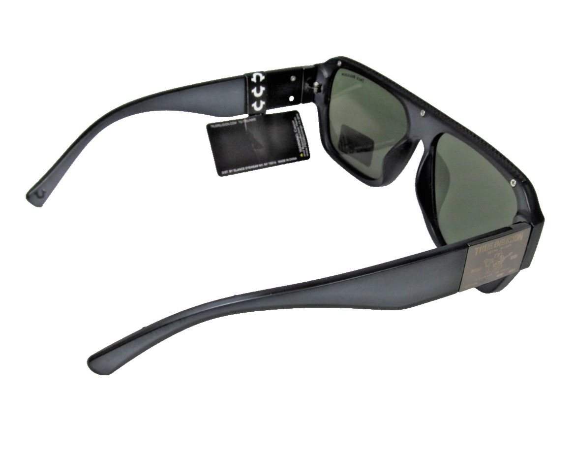 TRUE RELIGION Mens Matte Blue Translucent WORLD TOUR Sunglasses TRM1872-9JS-G15