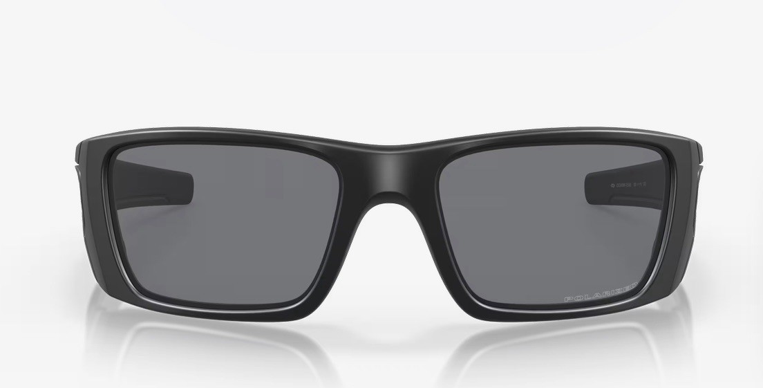 OAKLEY FUEL CELL SUNGLASSES MATTE BLACK PRIZM POLARIZED ARM FORCES NAVY
