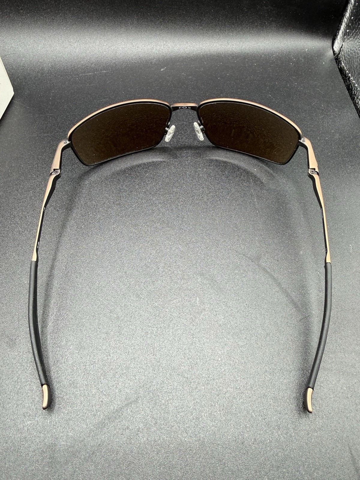Oakley Splinter Toast/Matte Black/Tungsten Irid 05-466 Spring Hinge New