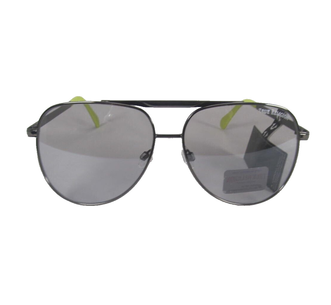 TRUE RELIGION Mens Gunmetal Aviator Sunglasses Smoke Lenses TRM1745-98MY1-F-S