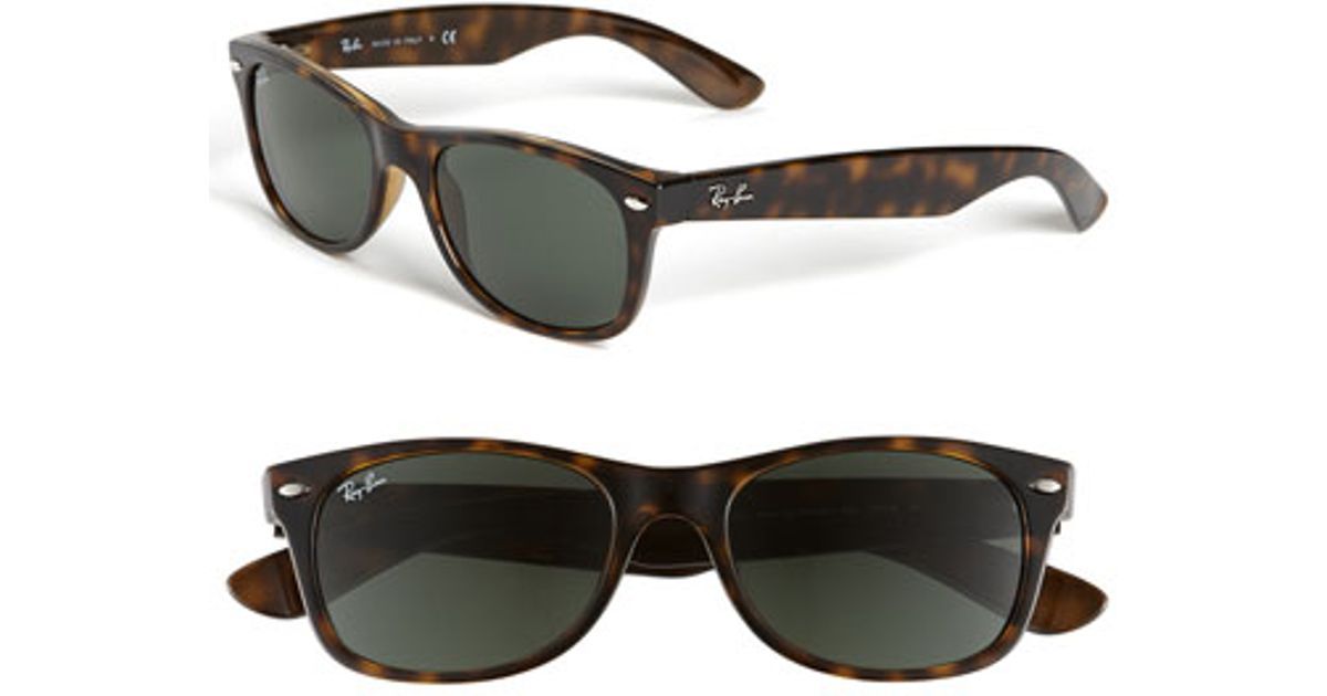 Ray Ban New Wayfarer 52/18 55MM Tortoise Buyer Picks Size New Auth Polarized