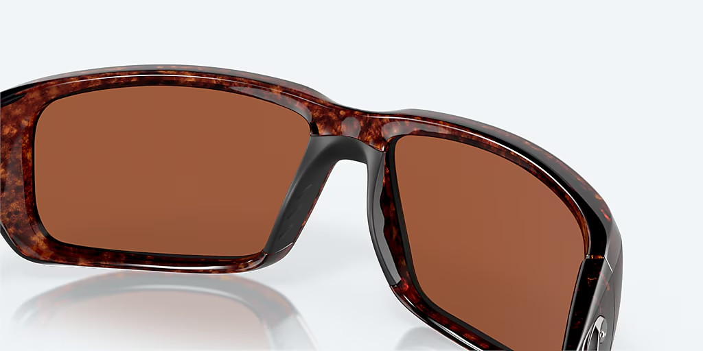 Costa Del Mar Fantail Tortoise / Green Mirror 580G POLARIZED 59 mm Sunglasses