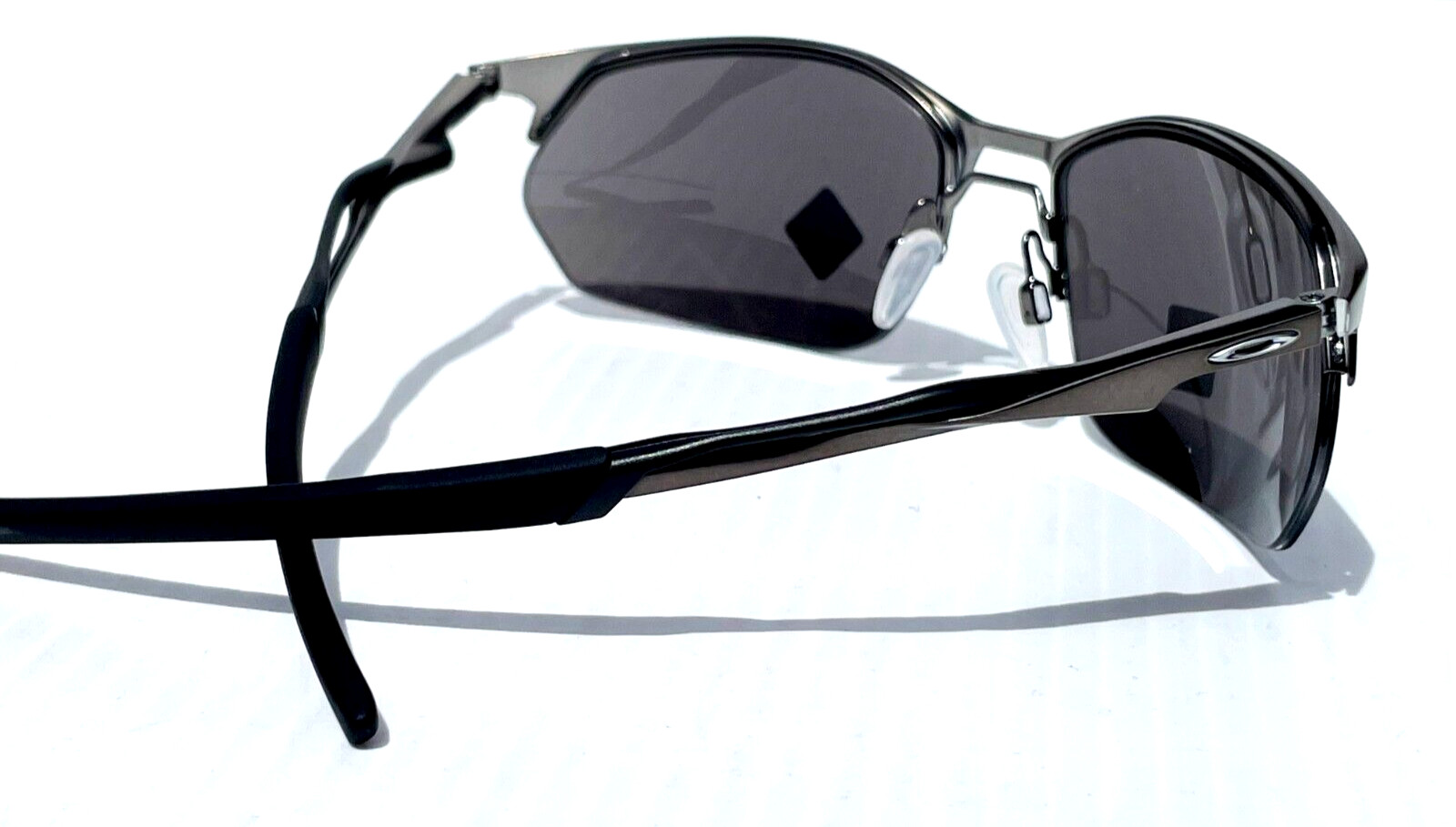 NEW Oakley WIRE TAP 2.0 Matte Gunmetal PRIZM Black Lens Sunglass 4145-02