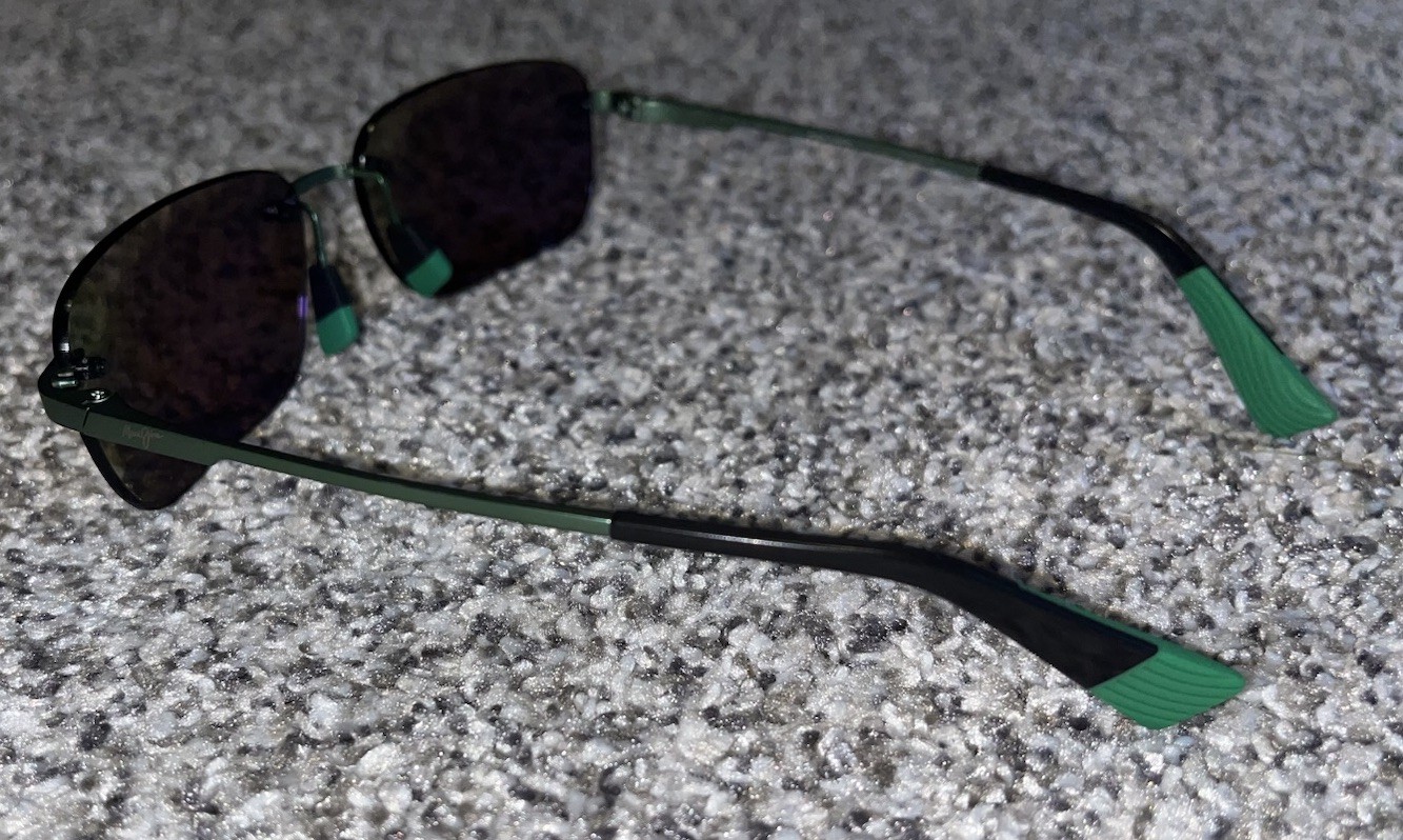 Maui Jim Lanakila Polarized Maui Green Mirror Sunglasses