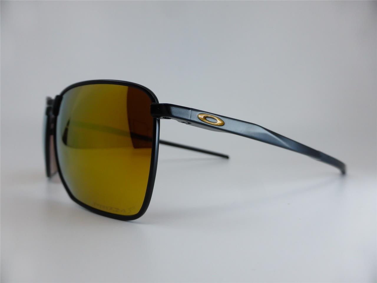 Oakley Sunglasses EJECTOR Satin Black – Prizm 24K Gold POLARISED Lenses 4142-14