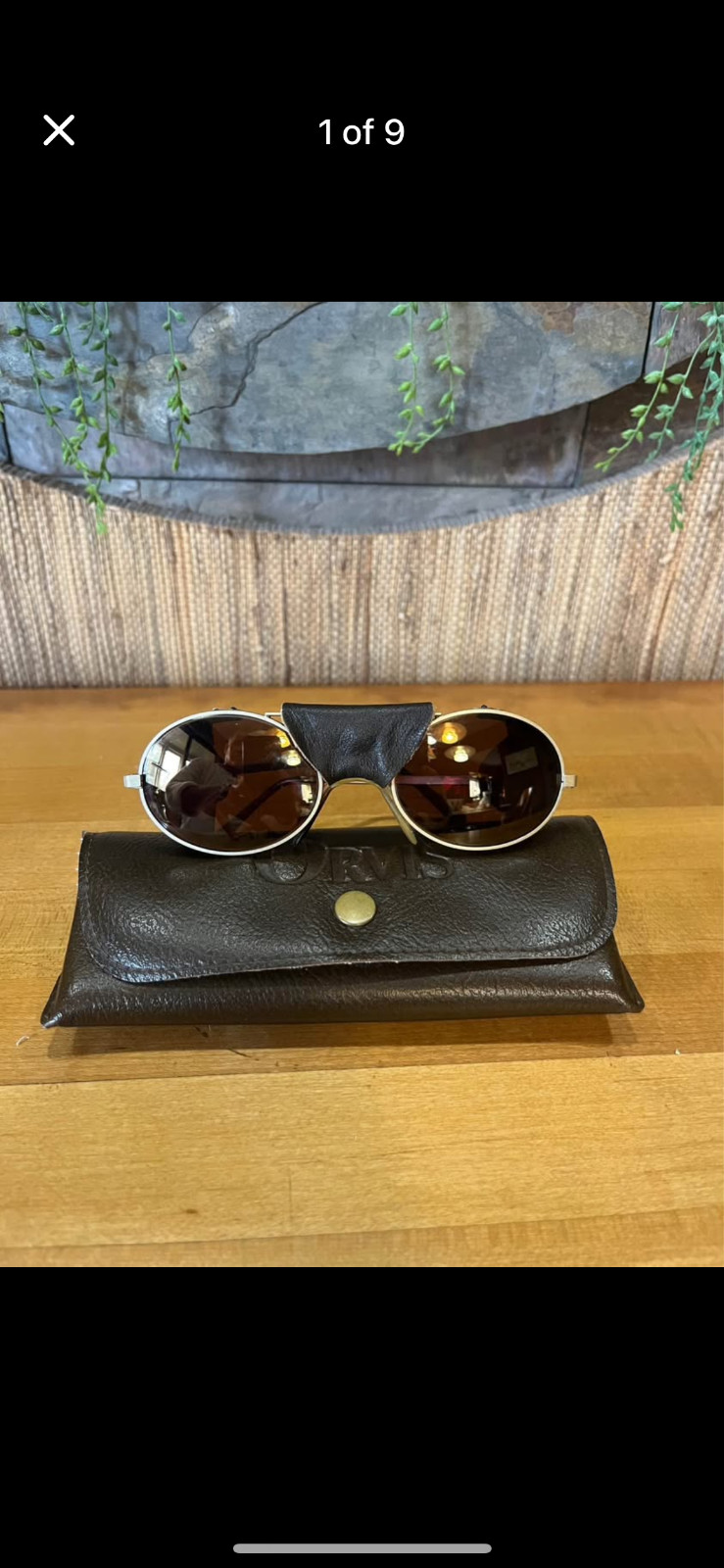 vintage mens Orvis fishing /sking sunglasses France