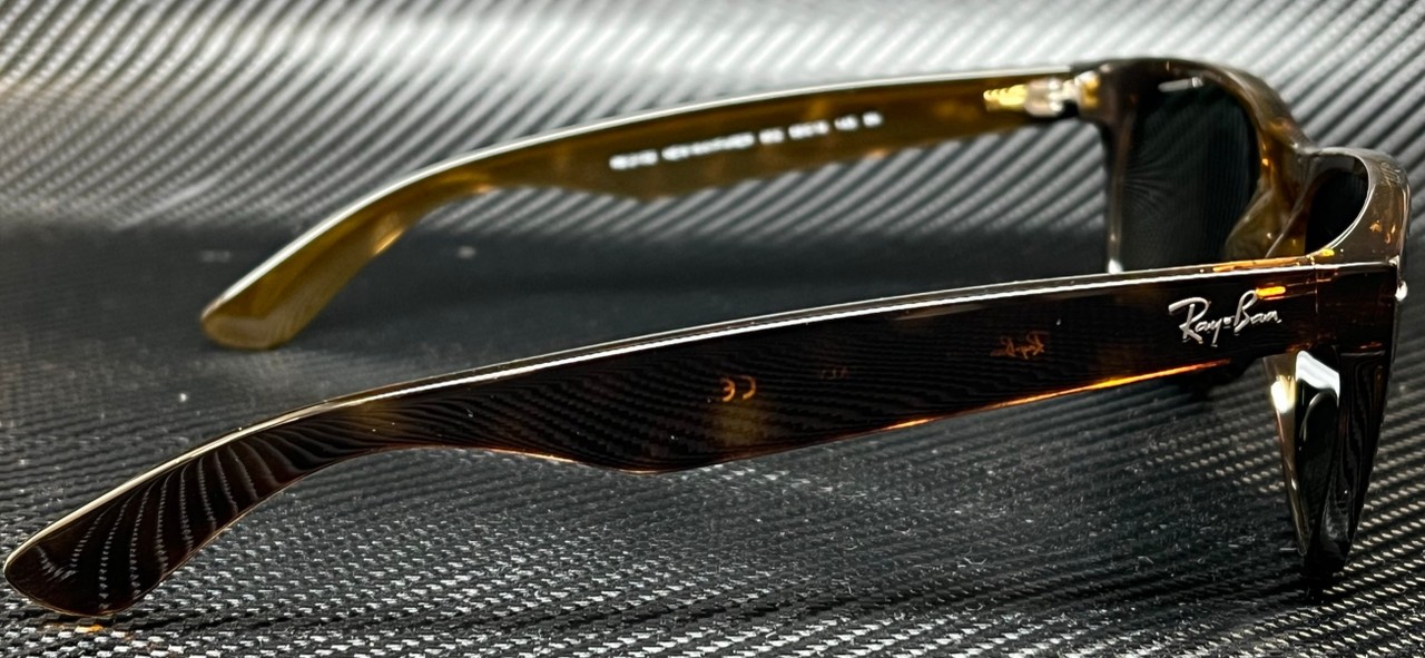 RAY BAN RB2132 902 New Wayfarer Brown Green G15 Unisex 58 mm Sunglasses