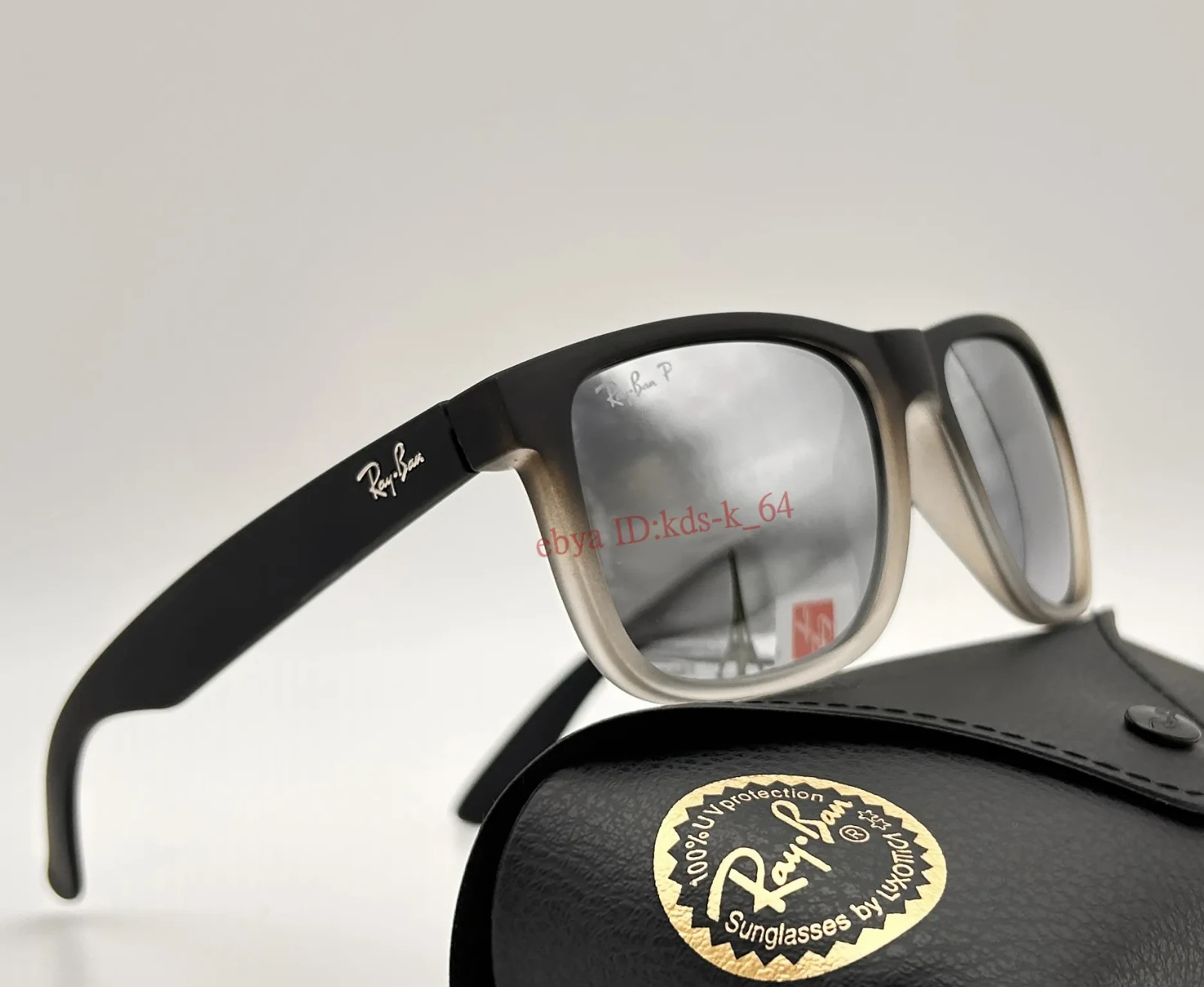 *BRAND NEW* Ray-Ban RB4165 Justin Polarized Sunglasses 54mm Mirror Gradient Lens