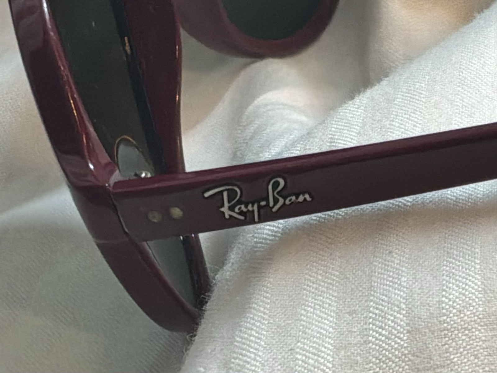Ray-Ban Cats 5000 Sunglasses RB4125 -Red /Reddish Brown Frame- Gray Pilot 739