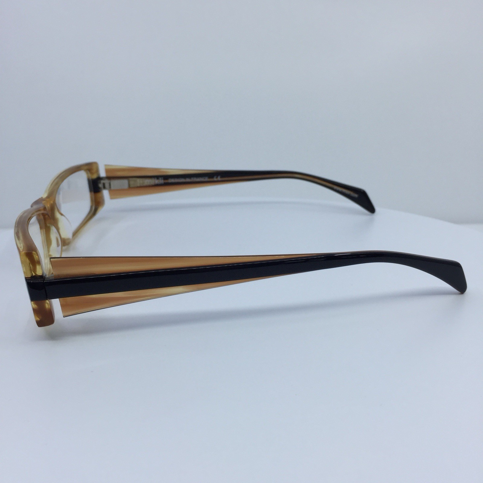 NEW Vintage MIKLI ML 0746 0005 Eyeglasses ML 0746 C. 0005 Light Brown 53-15mm