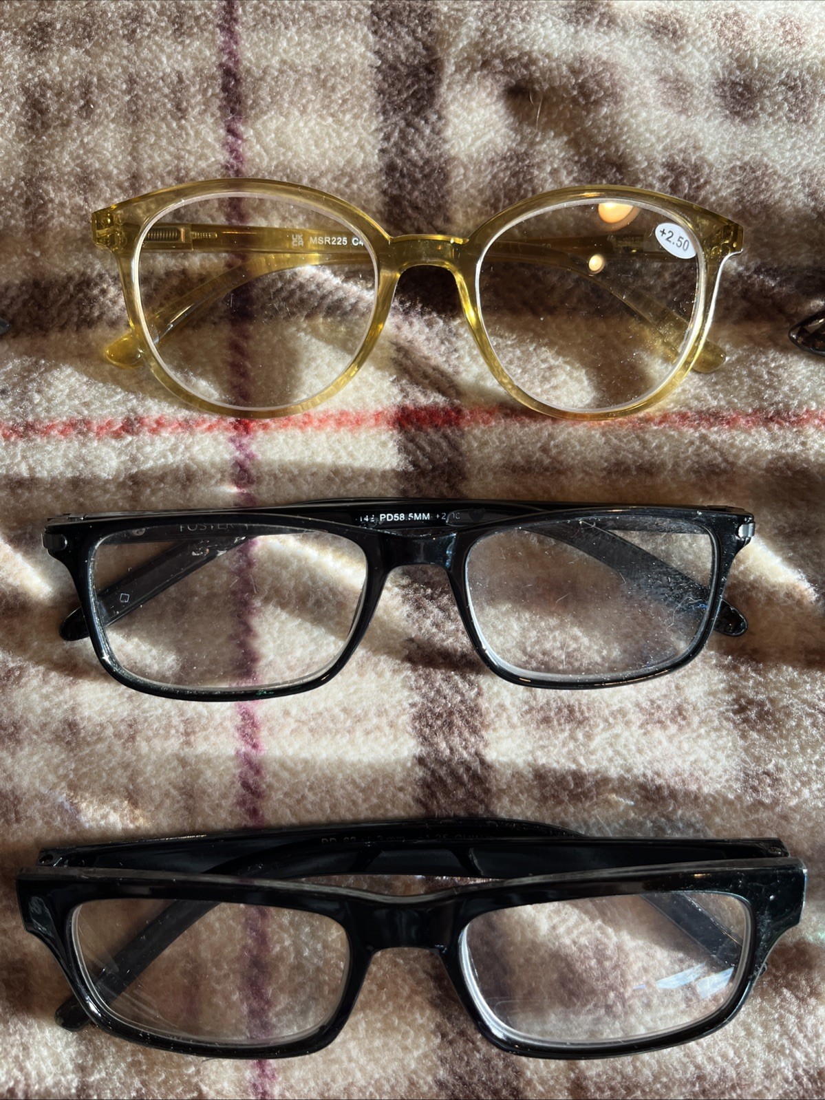 20x Pc Glasses Lot Eyeglasses Black Brown Tortoise Plastic Eyewear Frames Bundle