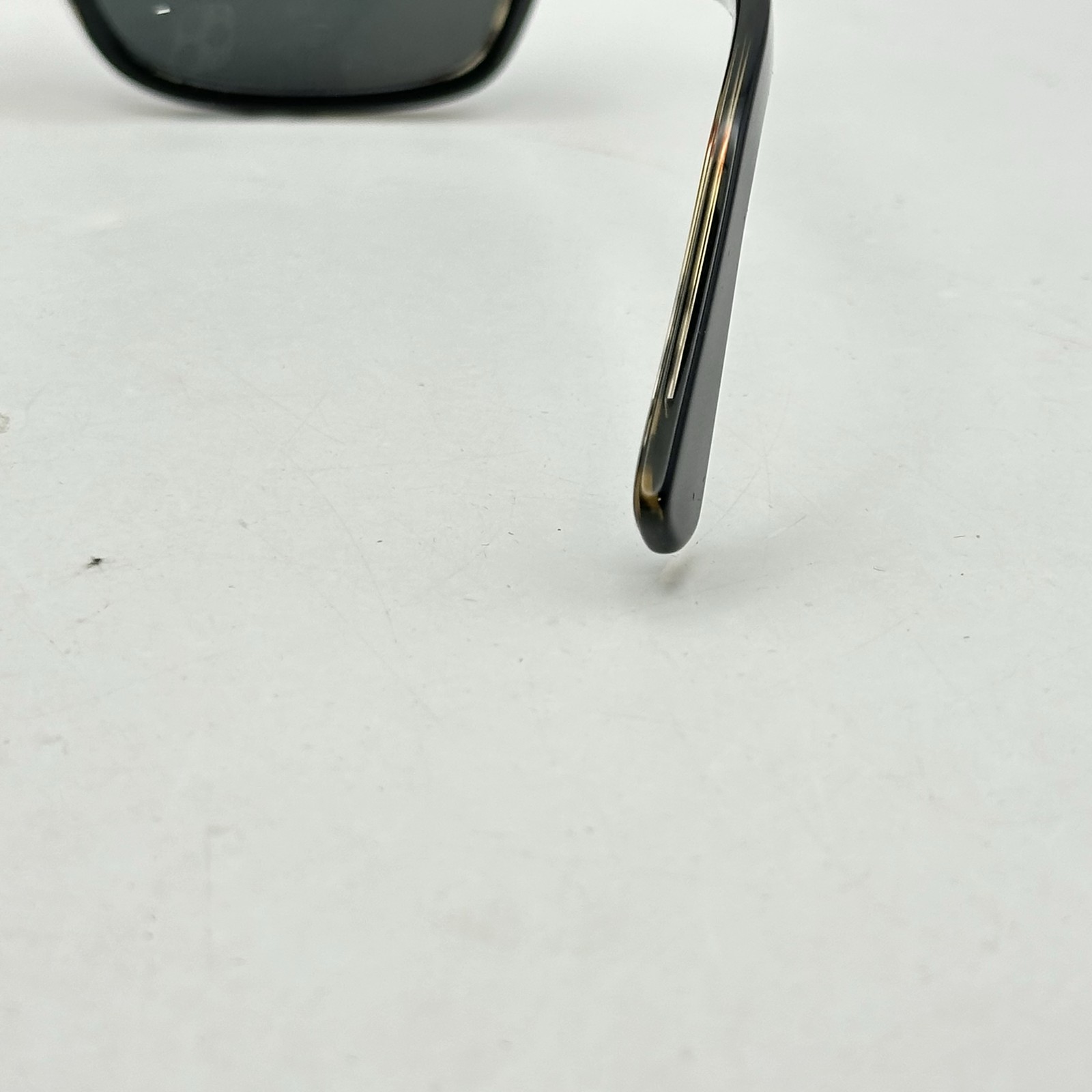 Burberry Mens Square Thick Acetate Full Rim Sunglasses BE4434 Black On Check