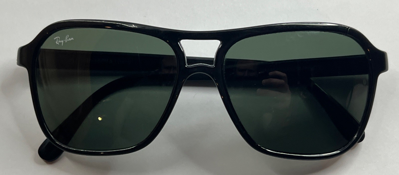 Ray-Ban Vintage Bausch & Lomb Sunglasses Mens France Nylon Frame 1588 Black