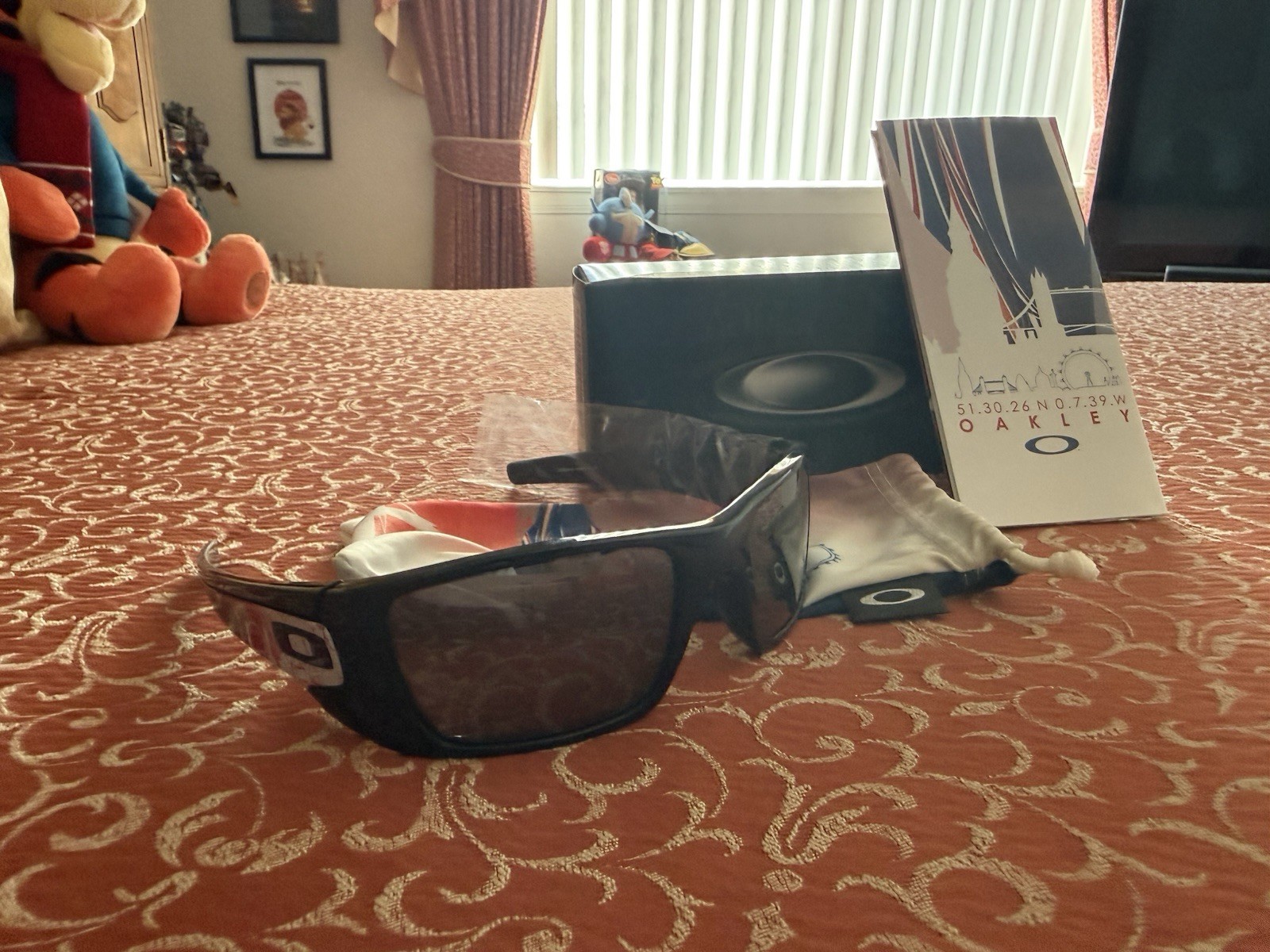 Oakley London Fuel Cell Polished Black w/ Black Iridium Lenses Olympics New