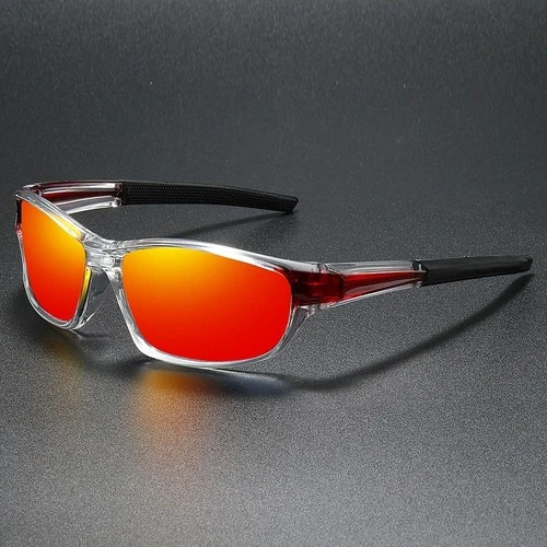 Polarized Mens Wrap Around Fashion Sunglasses Fishing Golf Running Sport Glasses