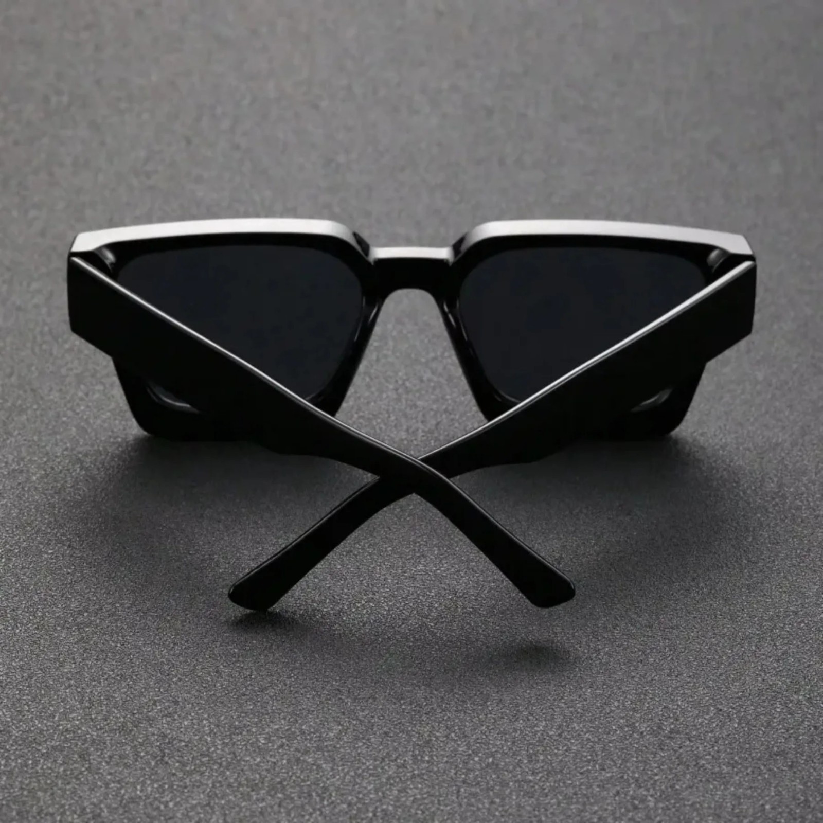 MEN SUNGLASSES HIP HOP SQUARE DESIGNER SHADES RETRO THICK FRAME CLASSIC FASHION