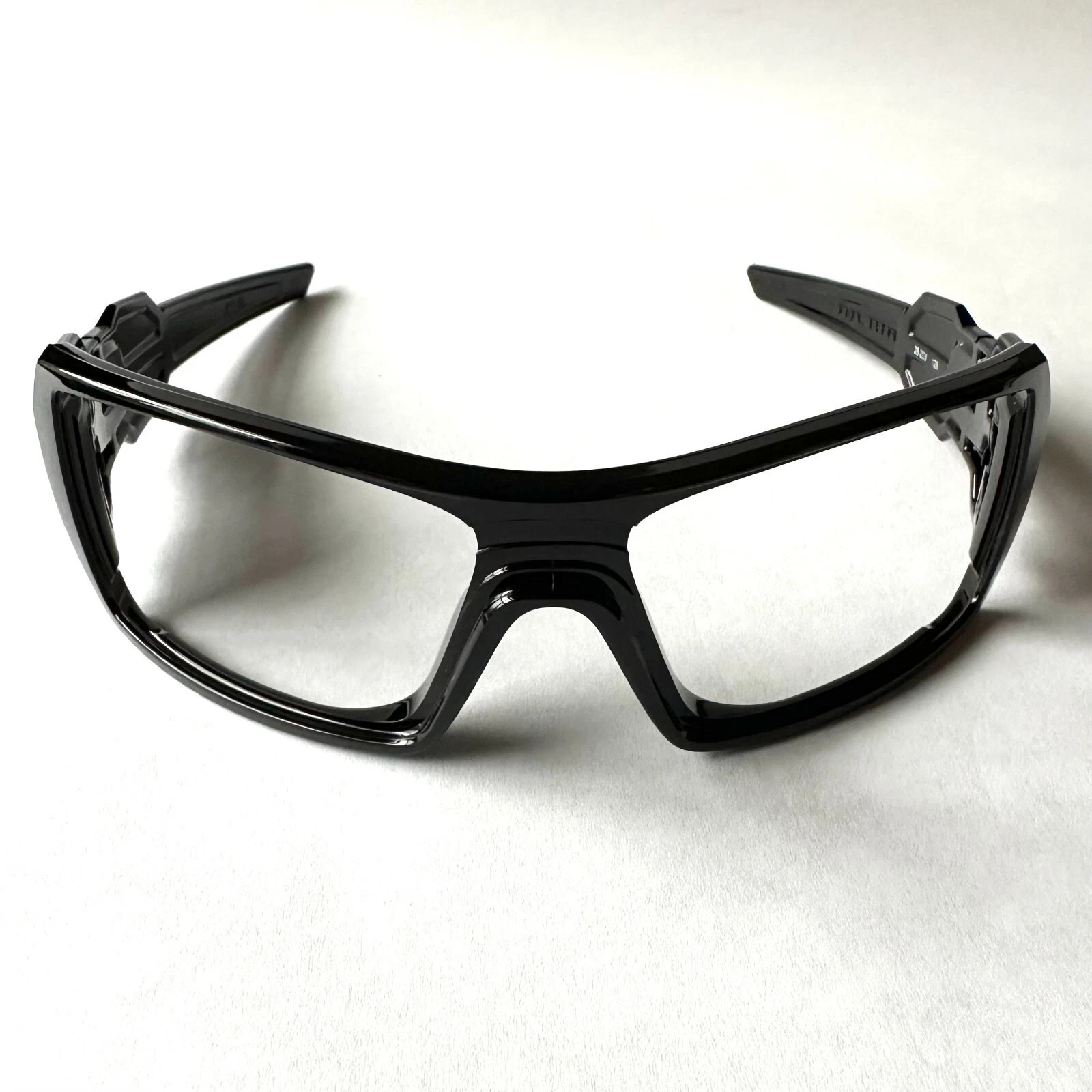 OAKLEY OIL RIG POLISHED BLACK SUNGLASSES, FRAME ONLY, NO LENSES – POLISHED BLACK
