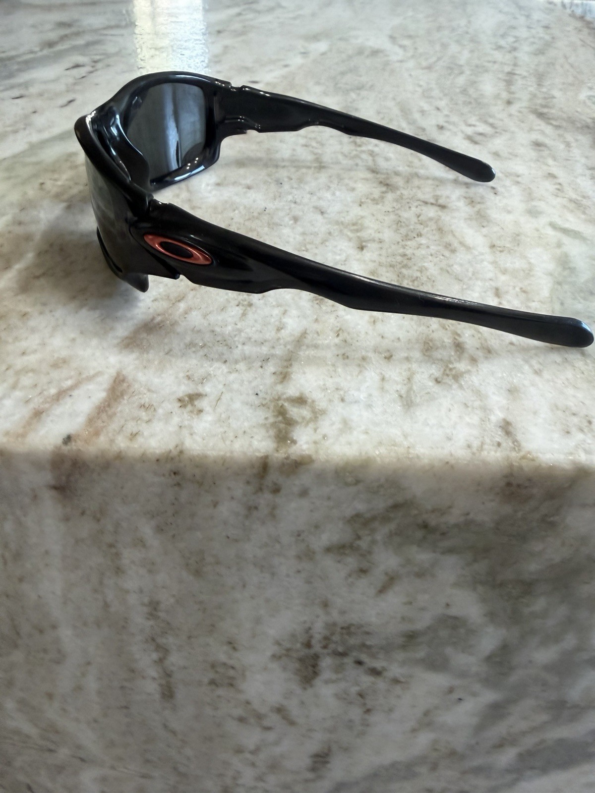 Oakley Ten X Sunglasses Glossy Black Frame Black Lenses Made in USA Rare