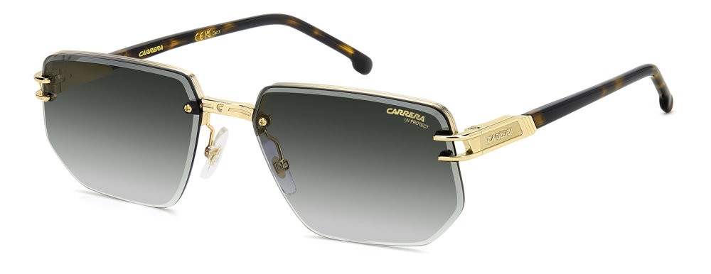 CARRERA CARRERA-1070/S Sunglasses Sun Glasses GLDBRWHVN 0NR9K Authentic New 60mm
