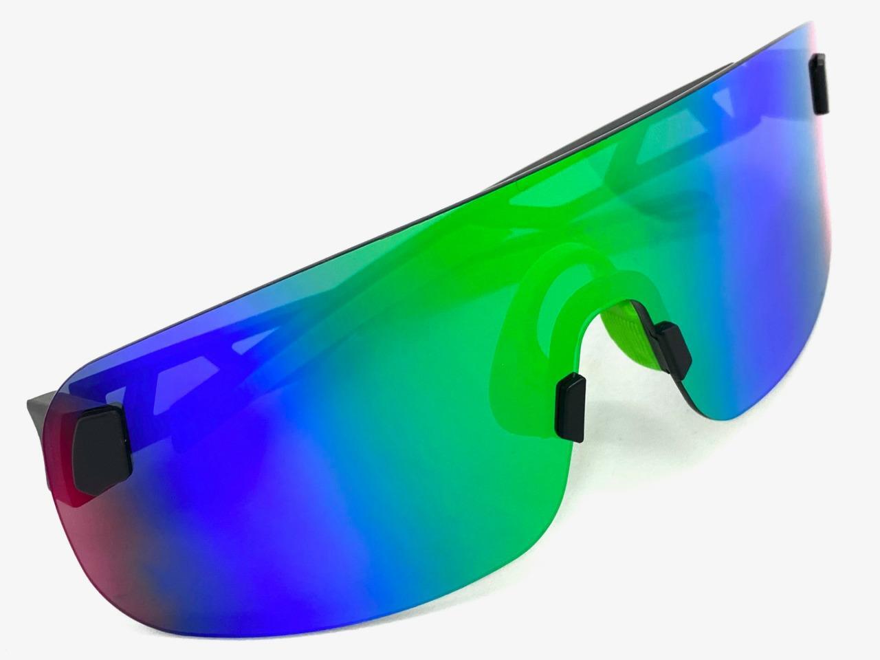 SPORTY WRAP AROUND Biker Cycling Shield SUNGLASSES Lightweight Flexible Frame C3