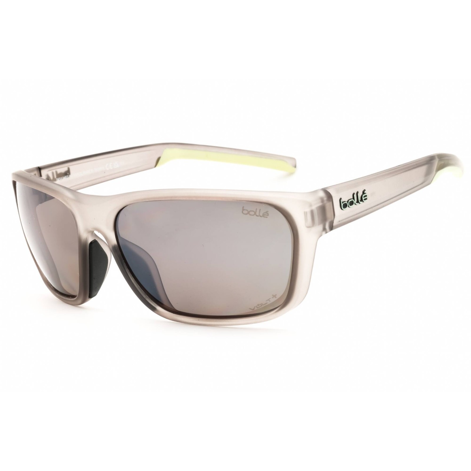 Bolle Men’s Sunglasses Light Grey Frost Nylon Sport Wraparound Strix BS022008
