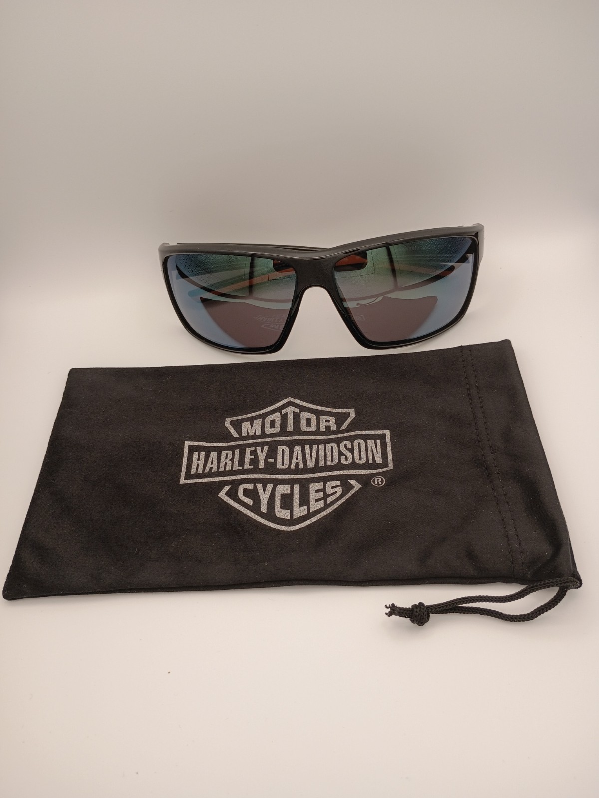 NEW Harley-Davidson Sunglasses Bordeaux Mirrored Lenses -Branded Cover Case.