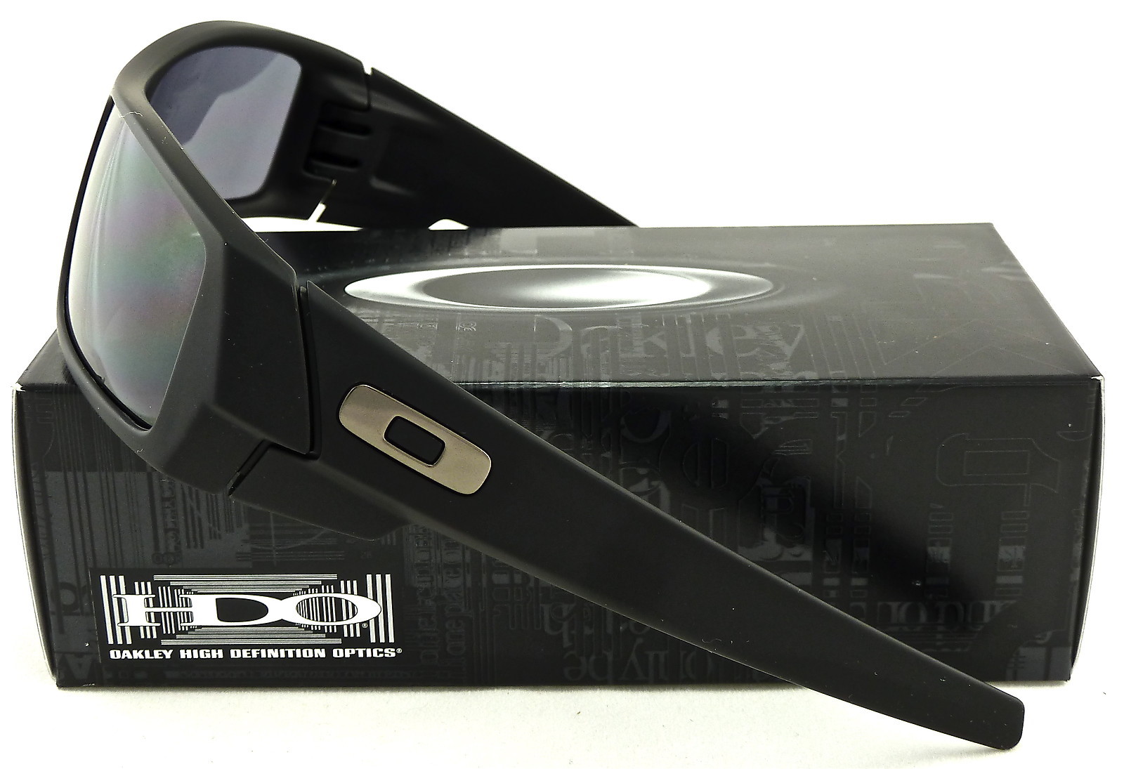 NEW Oakley Gascan Sunglasses Matte Black l Grey 03-473