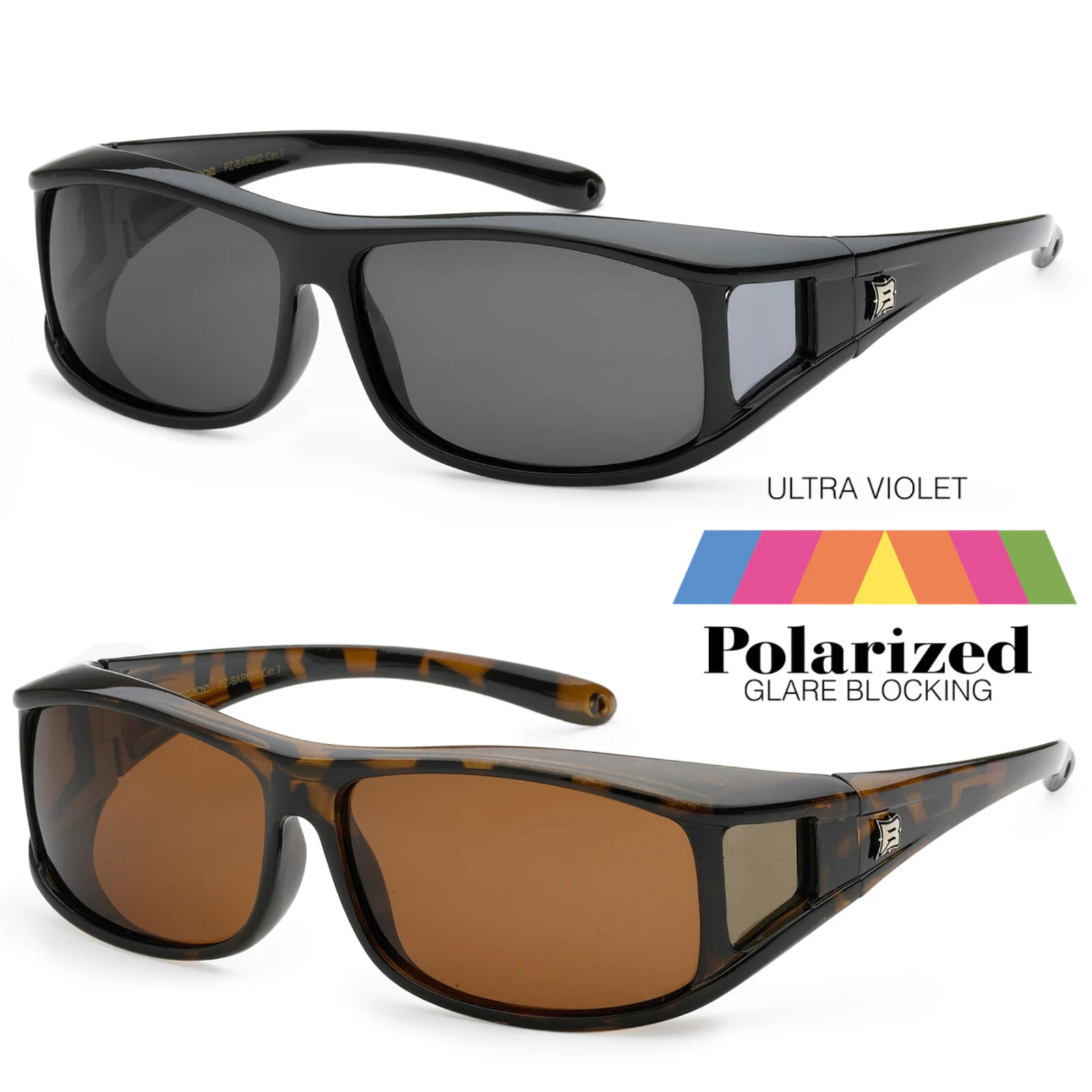 Large Fit Over Sunglasses Polarized Lens Over PRESCRIPTION Glasses Anti Glare