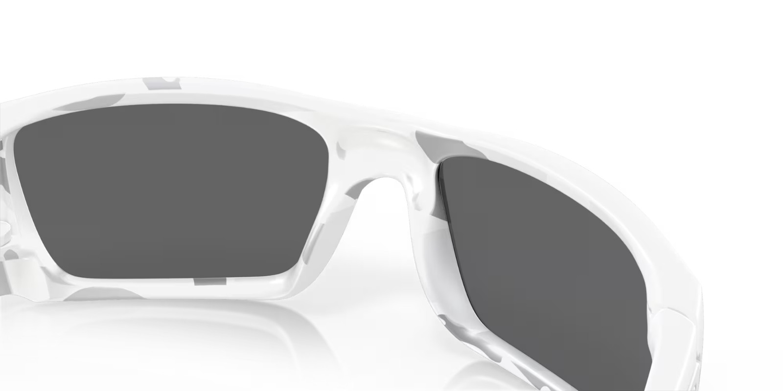 OAKLEY FUEL CELL SUNGLASSES ALPINE WHITE CAMO / BLACK IRIDIUM OO9096-G6