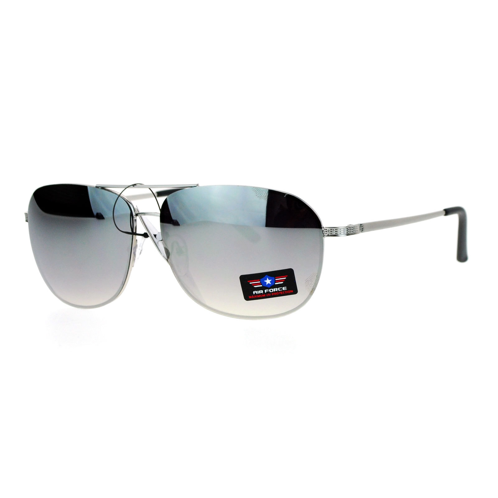 Air Force Pilot Sunglasses Rounded Square Navigators Men’s Fashion UV400