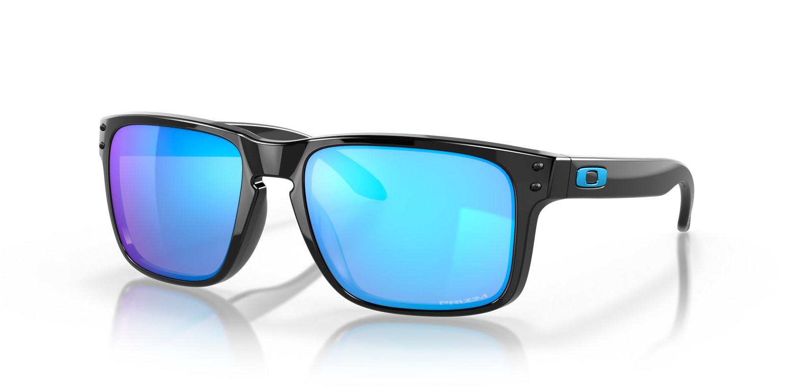 Oakley Holbrook Polished Black/Prizm Sapphire 57 mm Men’s Sunglasses OO9102-F555