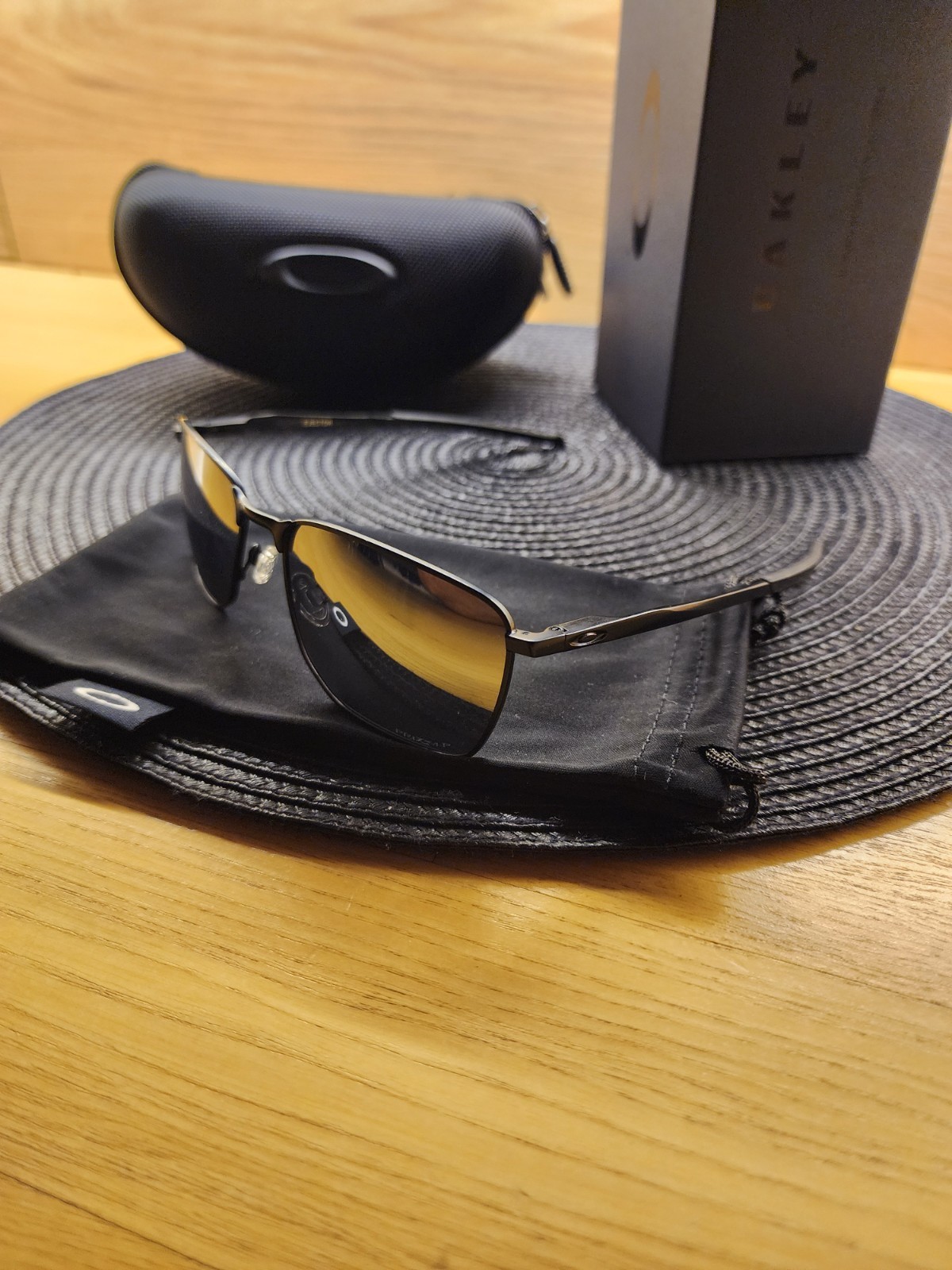Oakley Ejector C-5 Alloy Metal Frame Prizm Polarized Lens Full Pack New