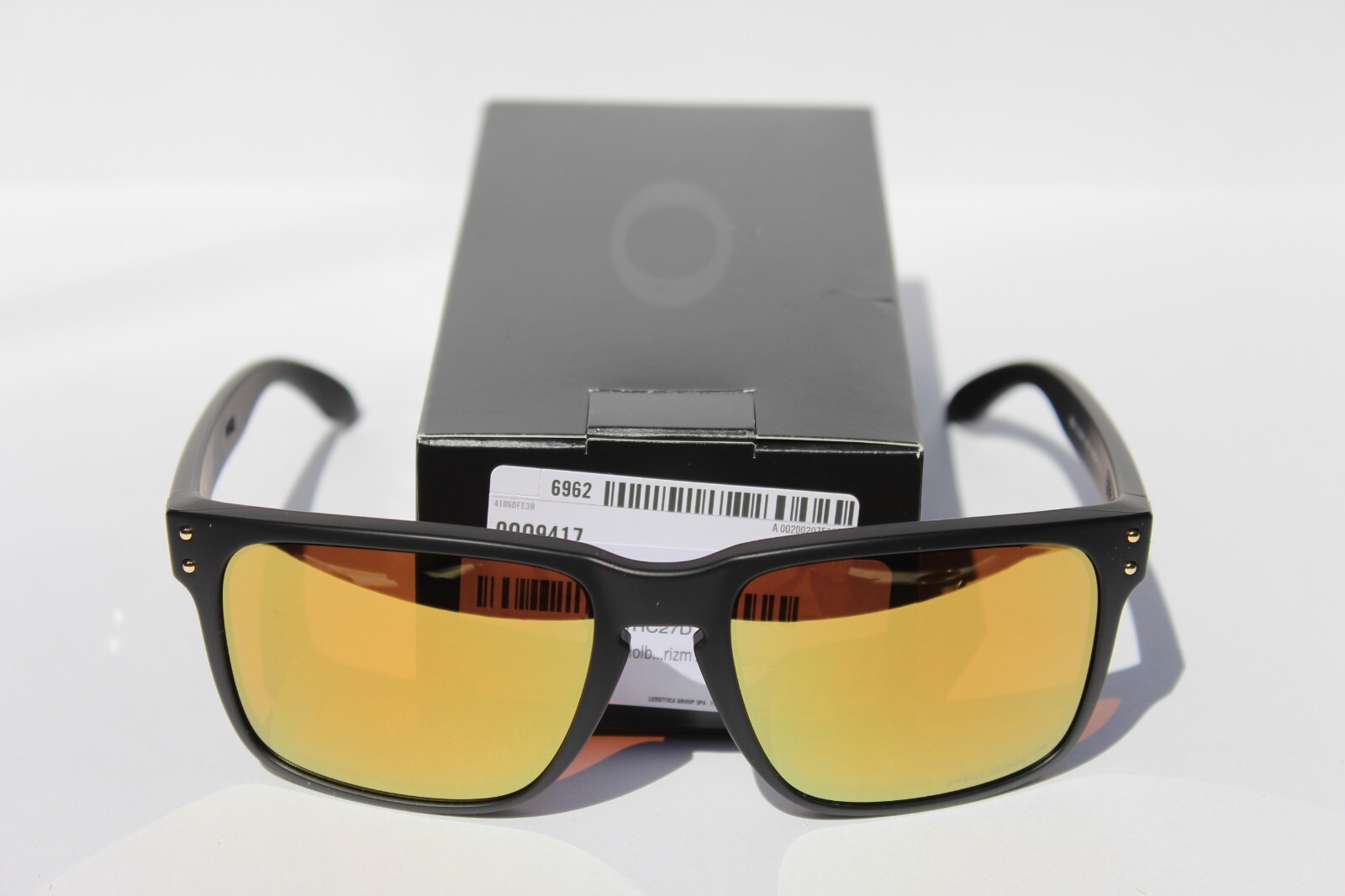 OAKLEY Holbrook XL POLARIZED Sunglasses Matte Black/Prizm 24K Gold OO9417 NEW