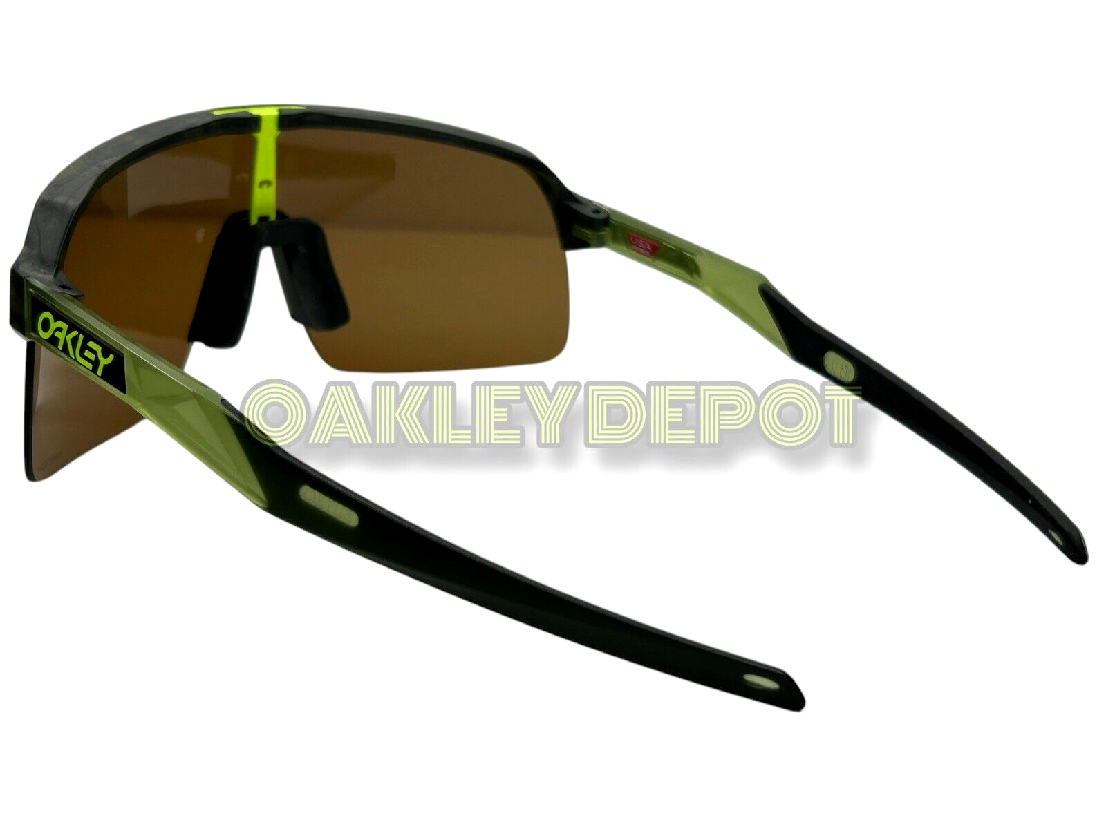 ✅🕶️ OAKLEY SUTRO LITE 009463 MATTE TRANSPARENT SWIRL/PRIZM BRONZE SUNGLASSES