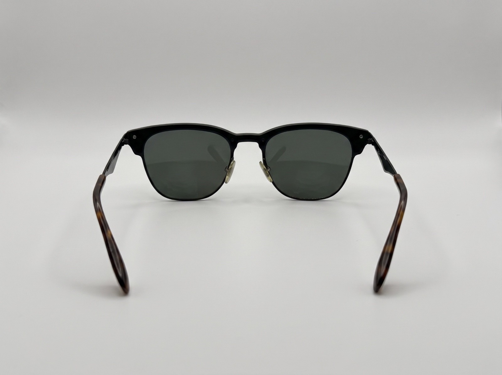 Title: Ray-Ban Blaze Clubmaster Sunglasses (RB3576N) – Blue Mirror
