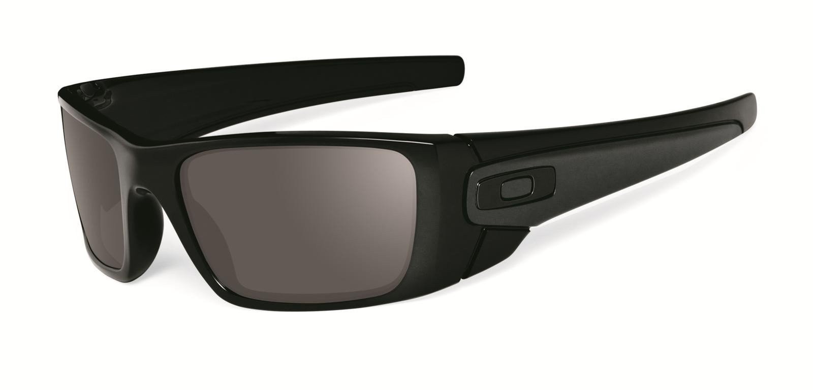 Oakley Fuel Cell Polished Black Frame Warm Gray Lens Unisex Sunglasses OO9096-01