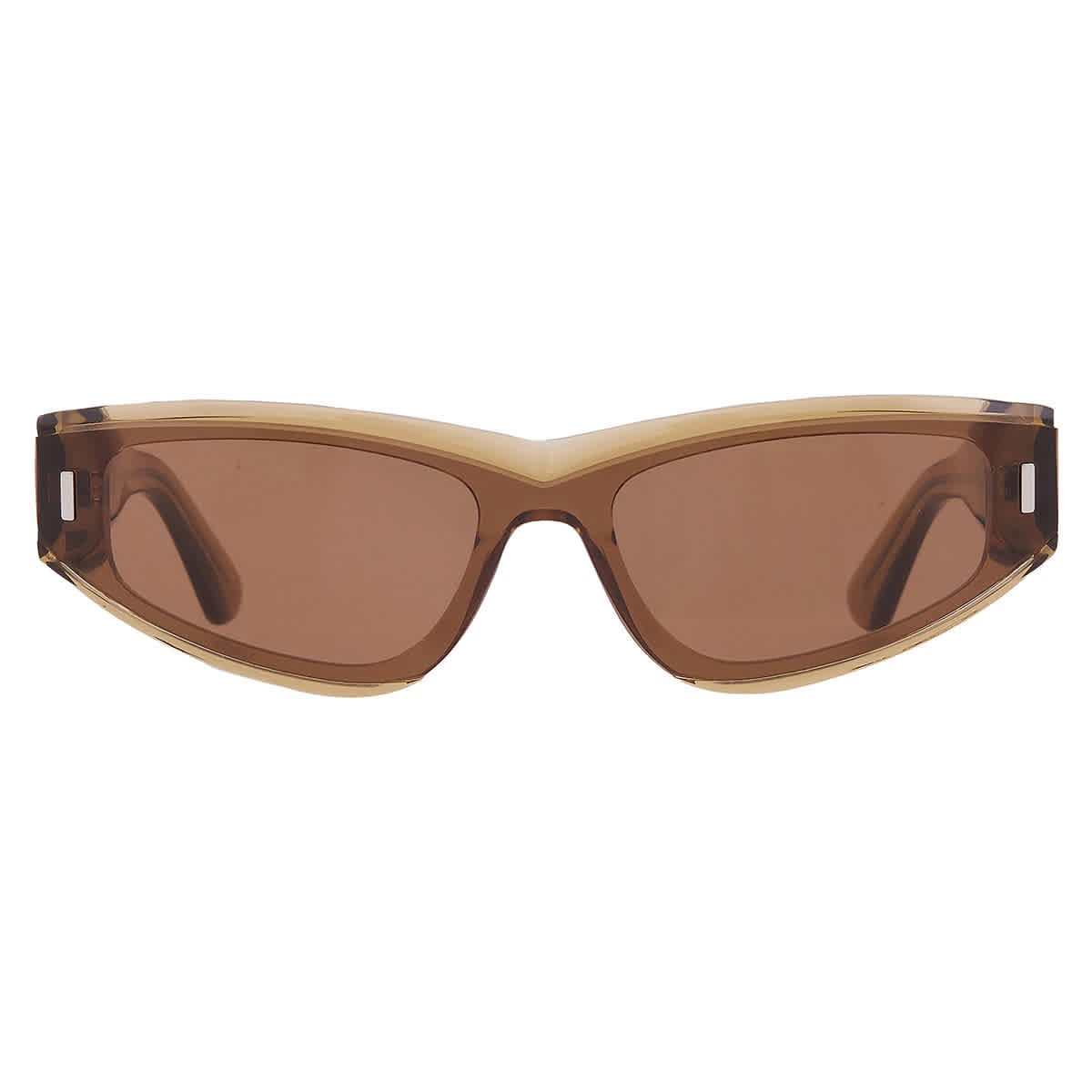 Calvin Klein Green Irregular Unisex Sunglasses CK24534S 278 54 CK24534S 278 54