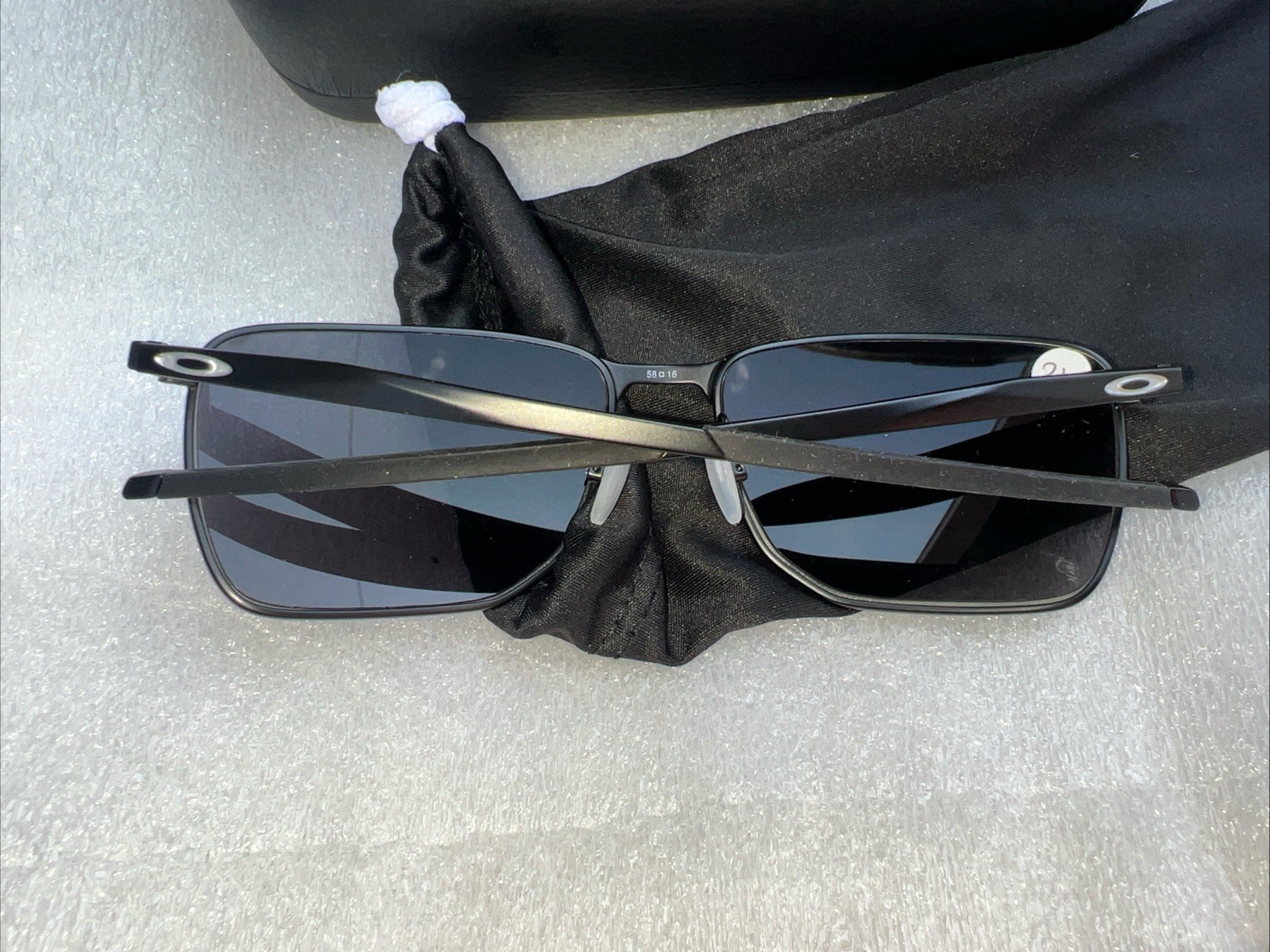 Oakley Ejector Satin Black/Prizm Black 58 mm Sunglasses OO4142-0158