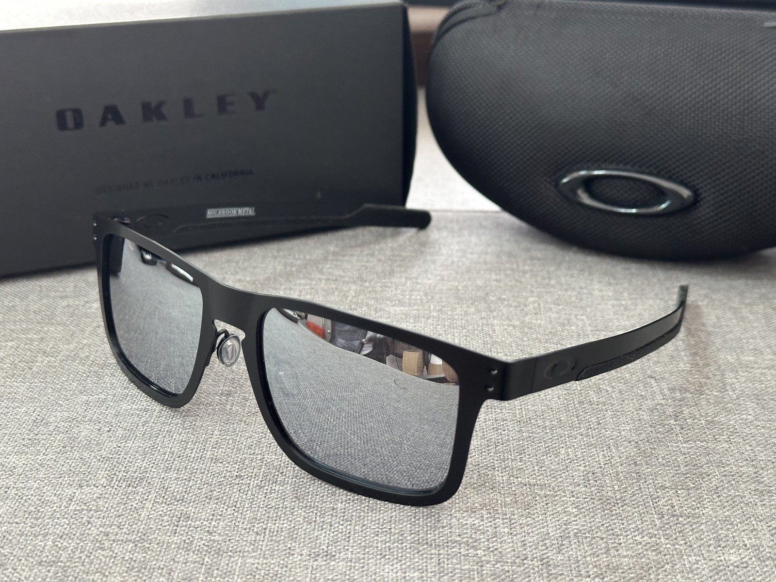 Oakley Holbrook Metal MotoGP Sunglasses OO4123 Matte Black/Prizm