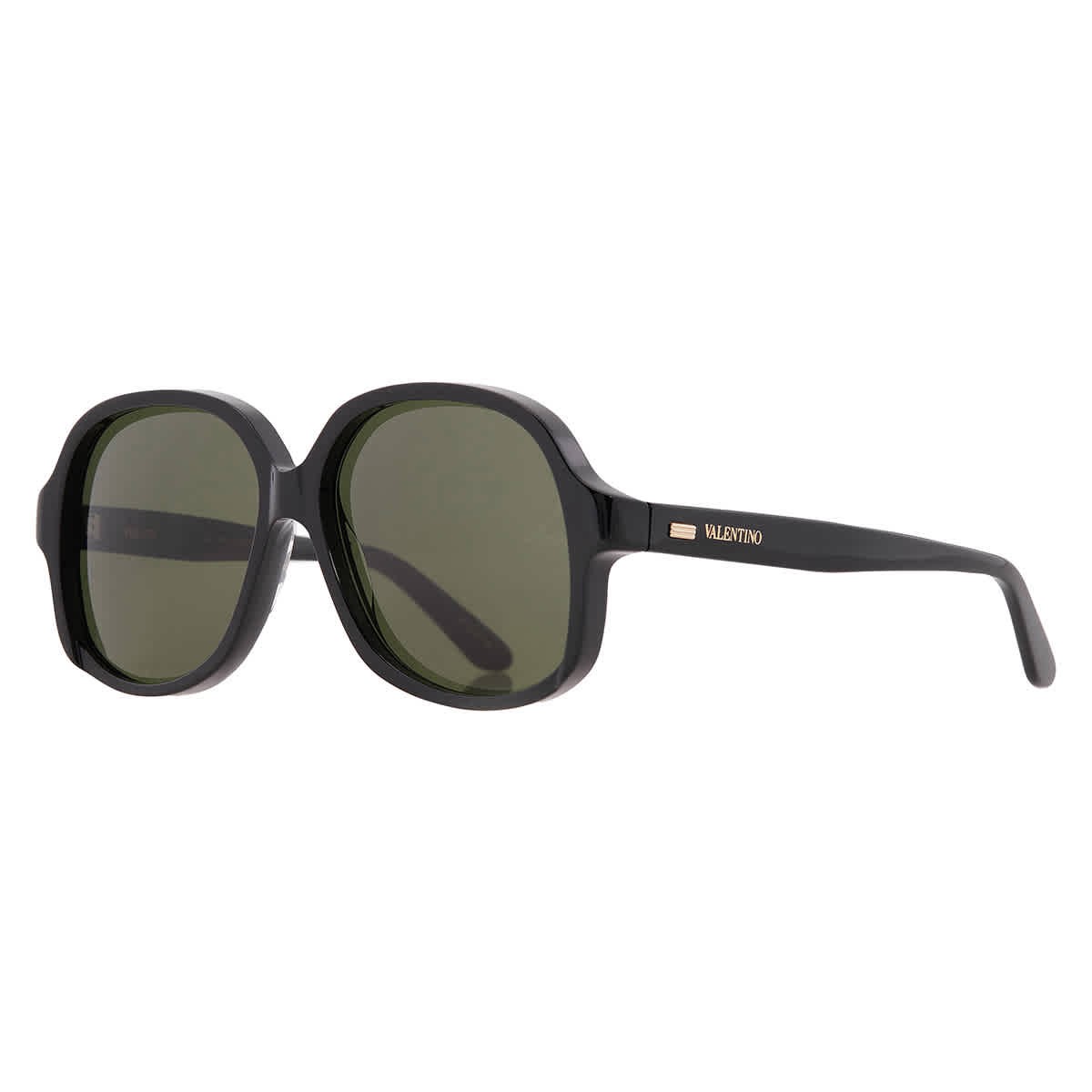 Valentino Green Irregular Unisex Sunglasses VLS-177 A 59 VLS-177 A 59