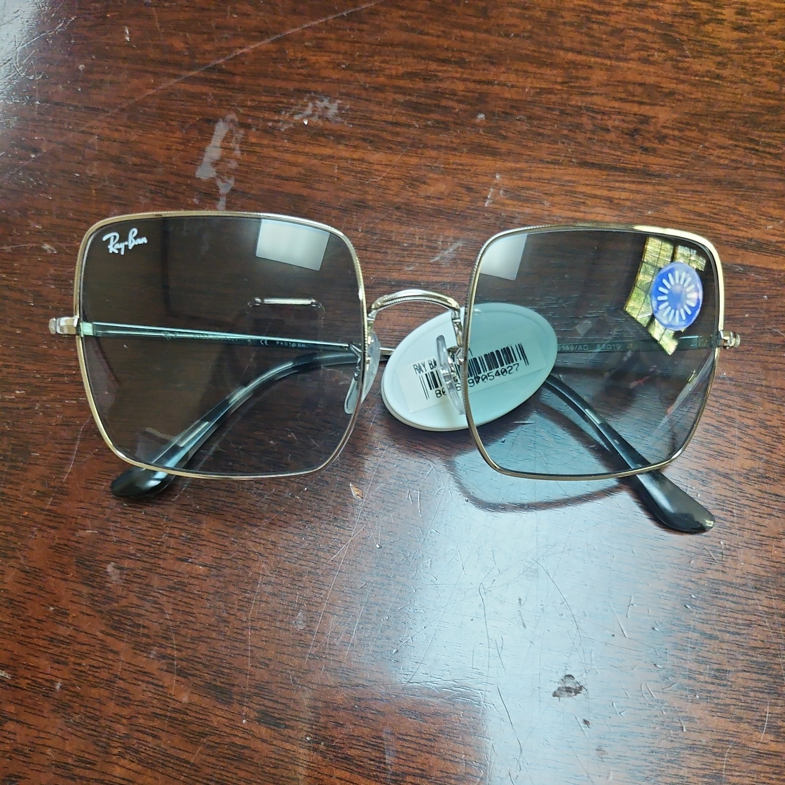 [RB1971-9149/AD_54] UNISEX RAY-BAN SQUARE 1971 WASHED EVOLVE SUNGLASSES