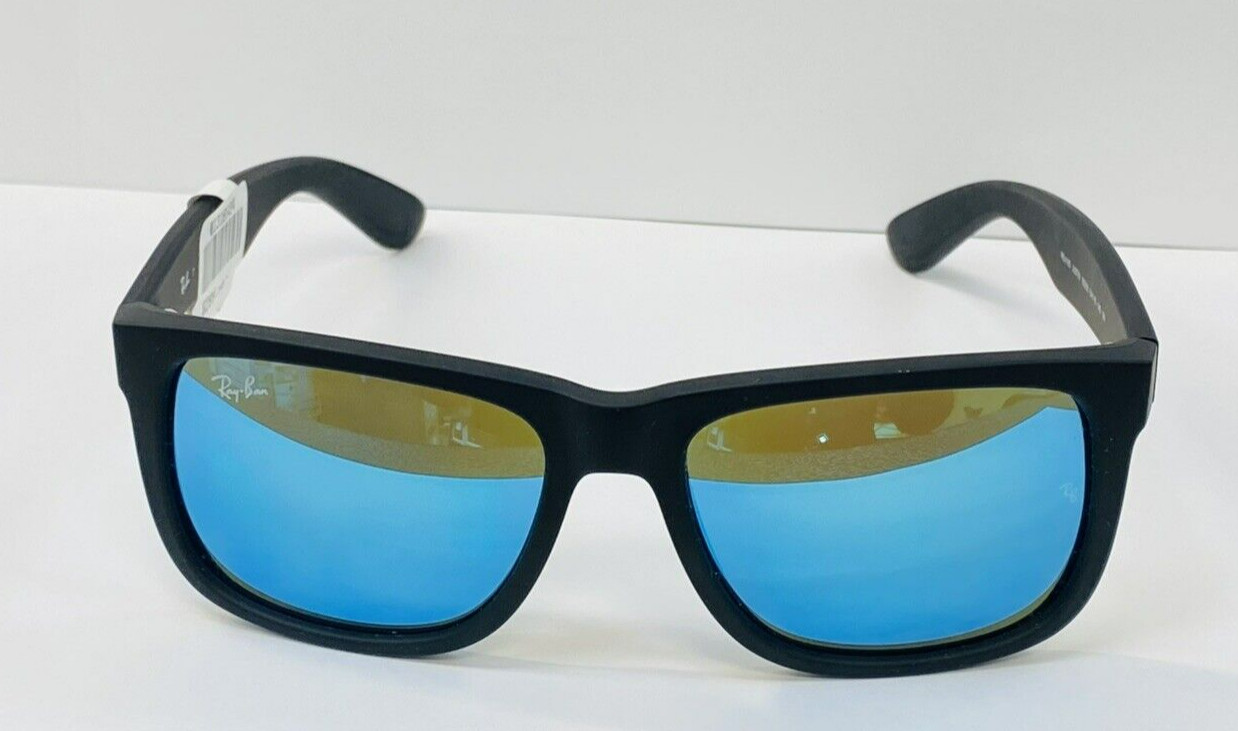Ray Ban Justin Color Mix Blue Mirror 54 mm Sunglasses RB4165 622/55 54-16