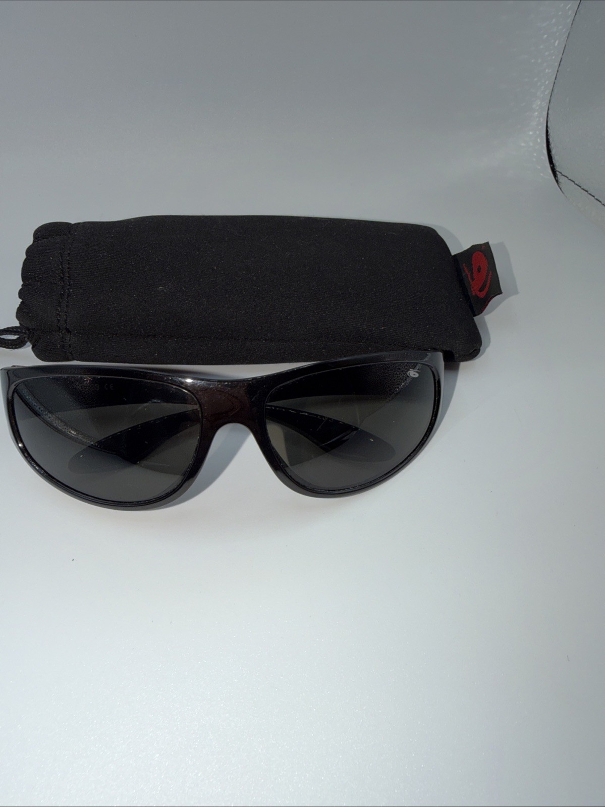 BOLLE Sunglasses 723 Black Wrap Lightweight France Sport Sunglasses