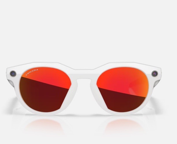 Oakley Meta HSTN Prizm Ruby Lenses/Warm Grey Frame